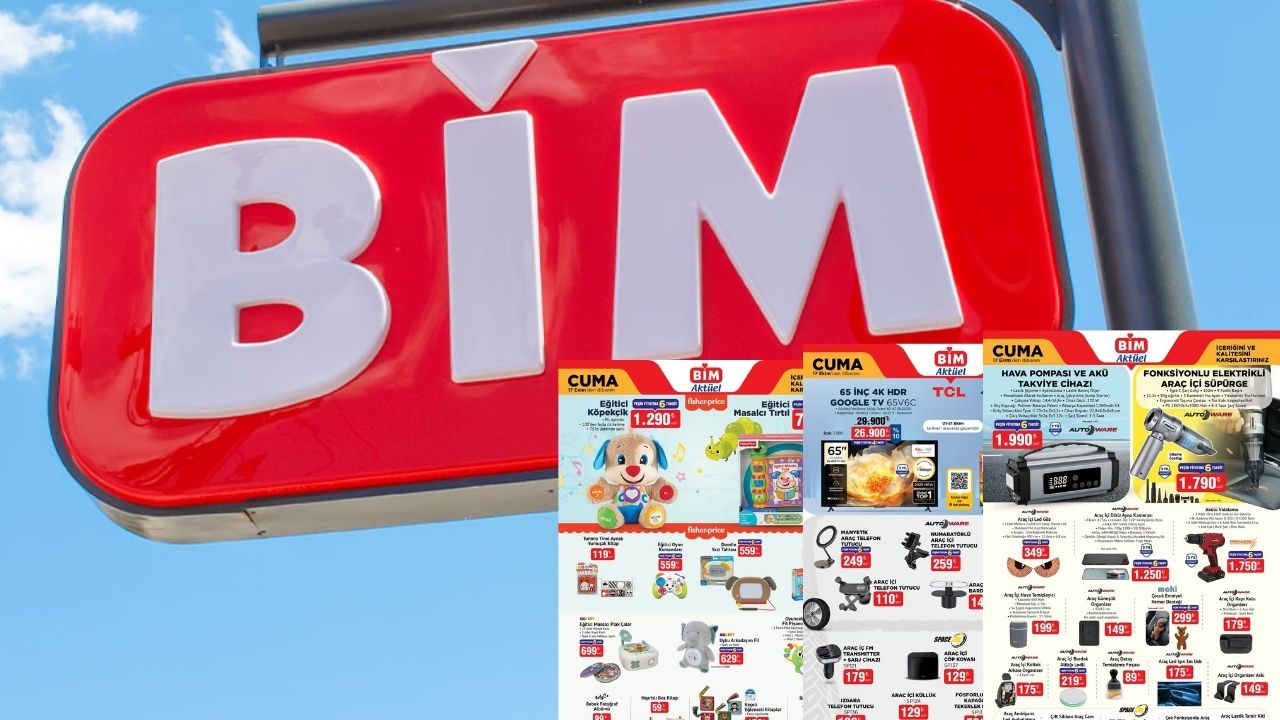 BİM 17 Ekim 2025 aktüel kataloğu: Araç aksesuarları, anne-bebek ürünleri ve oyuncaklarda büyük fırsatlar!