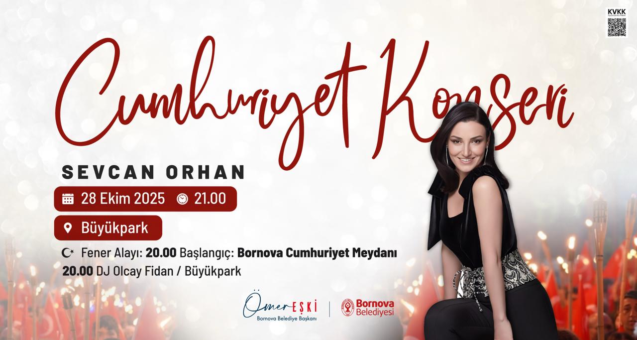 Bornova’da Cumhuriyet Bayramı Coşkusu Sevcan Orhan’la Yaşanacak (2)
