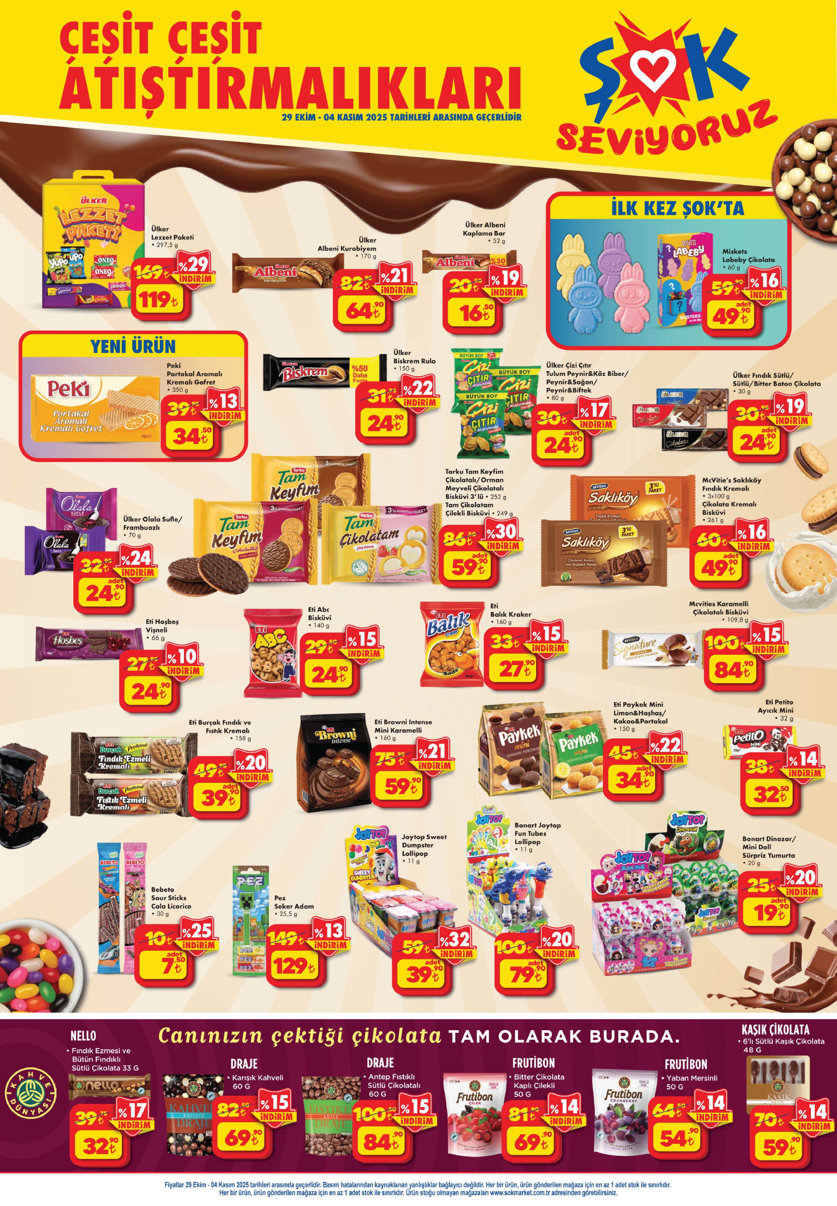 Bu fırsatlar kaçmaz! Tereyağı 175 TL, beyaz peynir 129 TL, çay 159 TL: ŞOK Aktüel 29 Ekim - 04 Kasım kataloğu yayımlandı