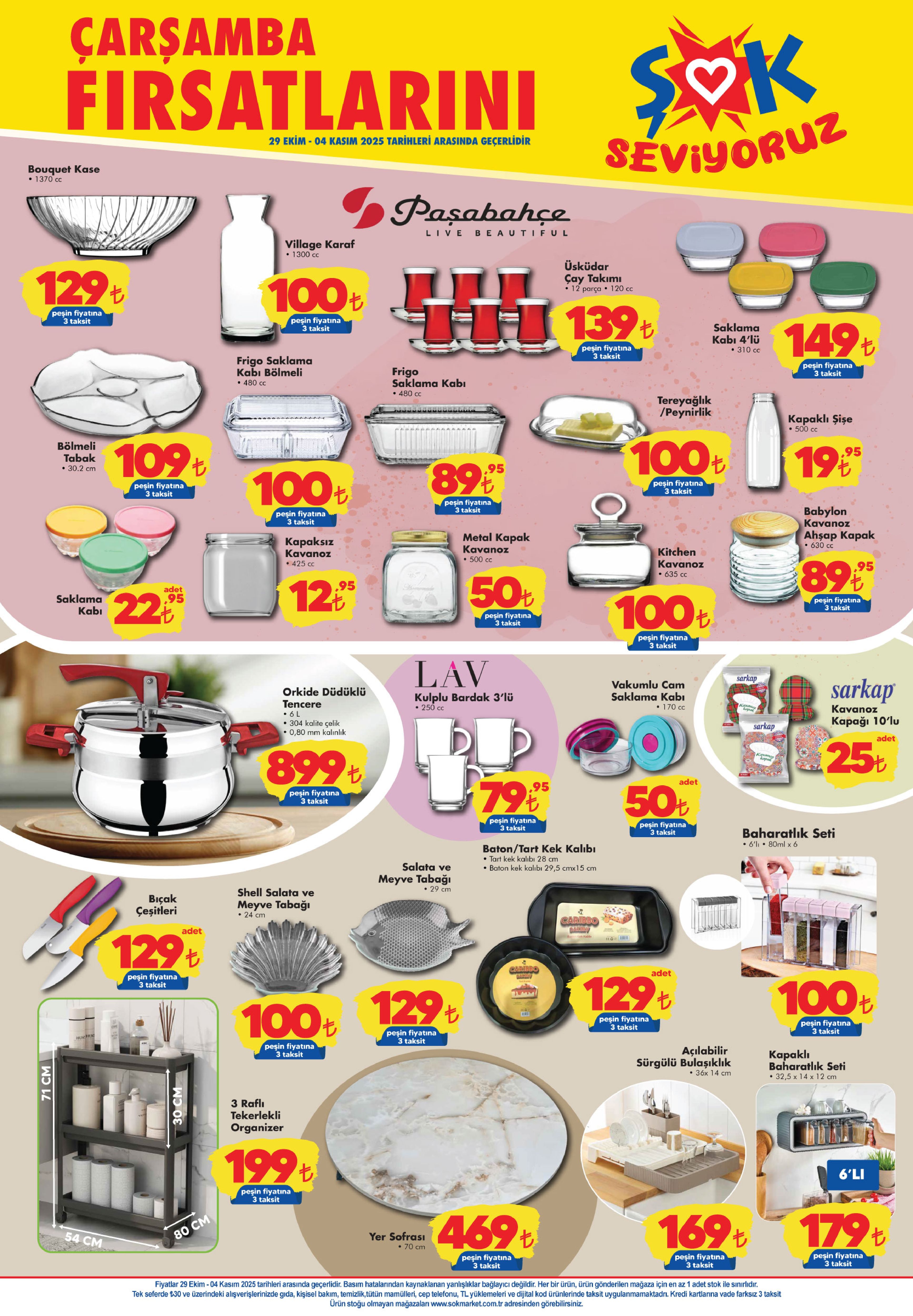 Bu fırsatlar kaçmaz! Tereyağı 175 TL, beyaz peynir 129 TL, çay 159 TL: ŞOK Aktüel 29 Ekim - 04 Kasım kataloğu yayımlandı