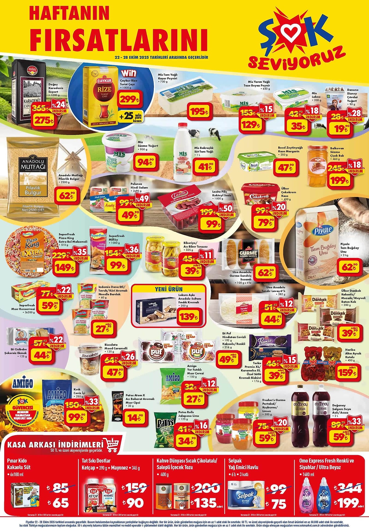 ŞOK 22-28 Ekim Aktüel Ürünler