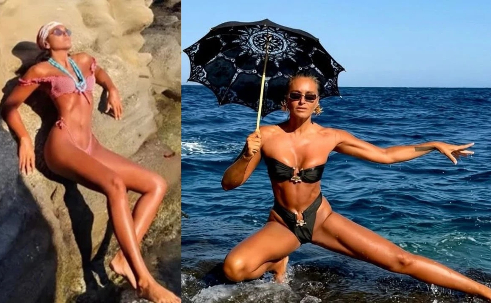 Sosteyik güzelin pozları sosyal medyayı salladı