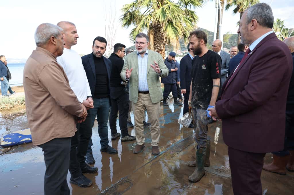 Foça’daki Sel Felaketinde Yaralar Sarılıyor (5)