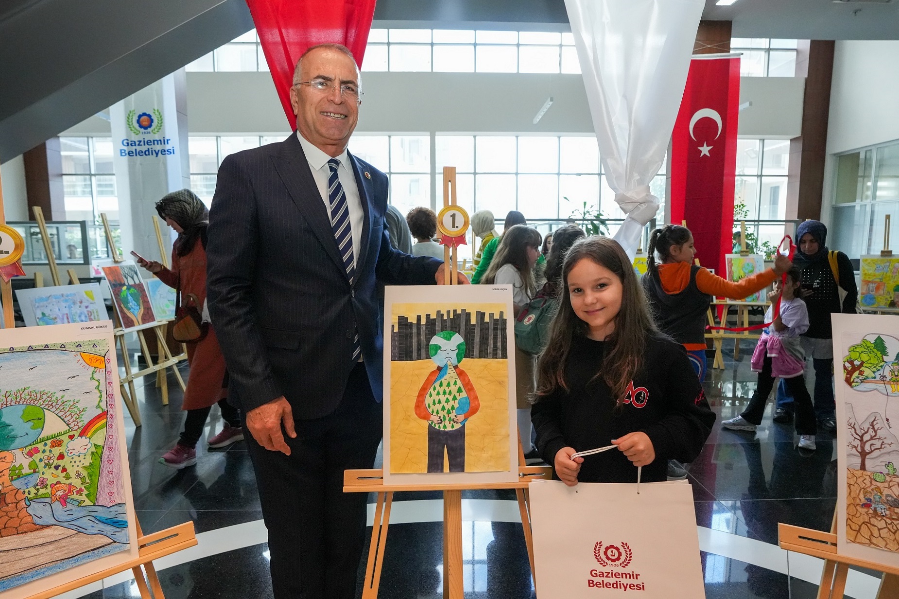 Gaziemir’de Çocuklar Iklim Krizine Dikkat Çekti (6)