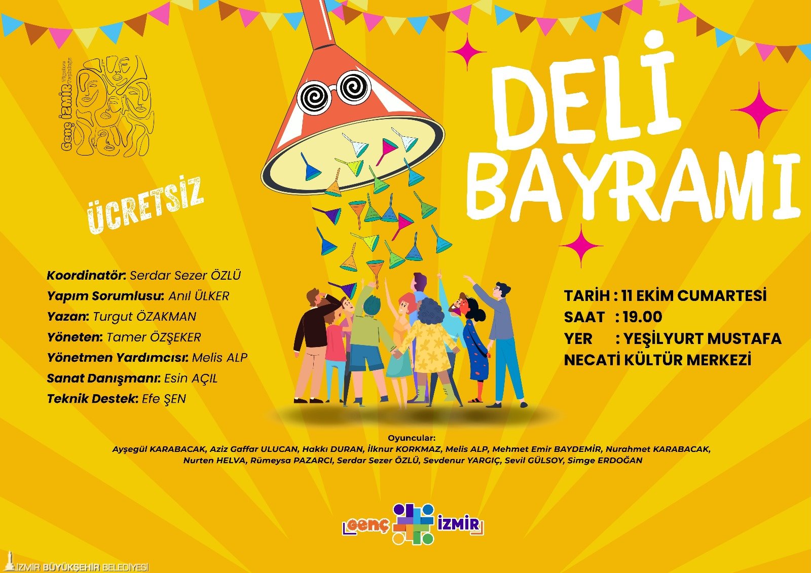 Genç İzmir’in 'Deli Bayramı' Yeniden Sahneye Çıkıyor (1)
