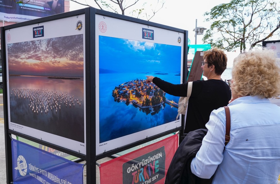 'Gökyüzünden Türkiye' Fotoğraf Sergisi İzmir’de (3)