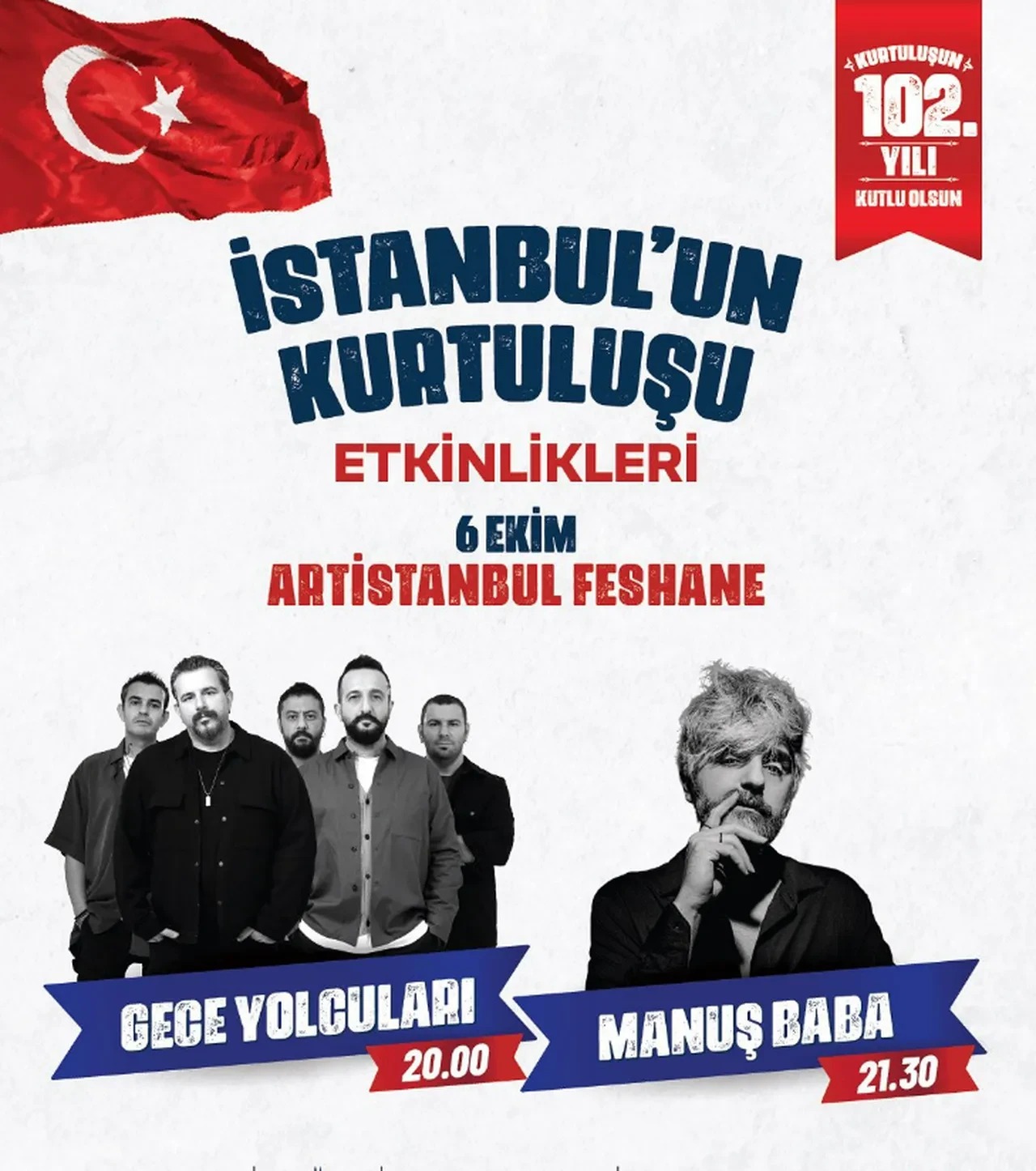 İstanbul’un Kurtuluşu’nda Ücretsiz 2 Konser! İşte Takvim (2)