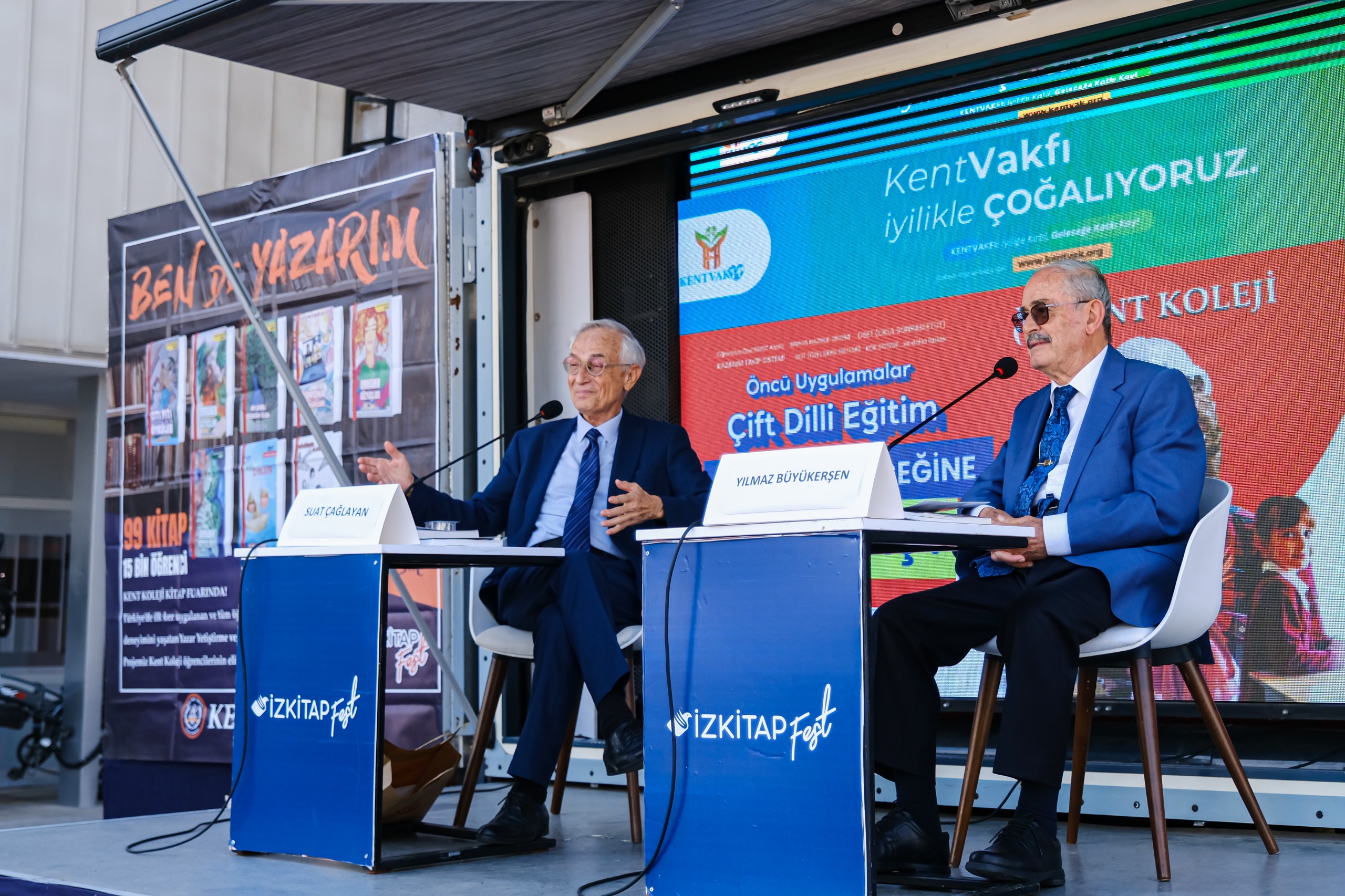 İzki̇tap’ta Unutulmaz Buluşma Büyükerşen Ve Çağlayan Öğrencilerle Bir Arada (1)