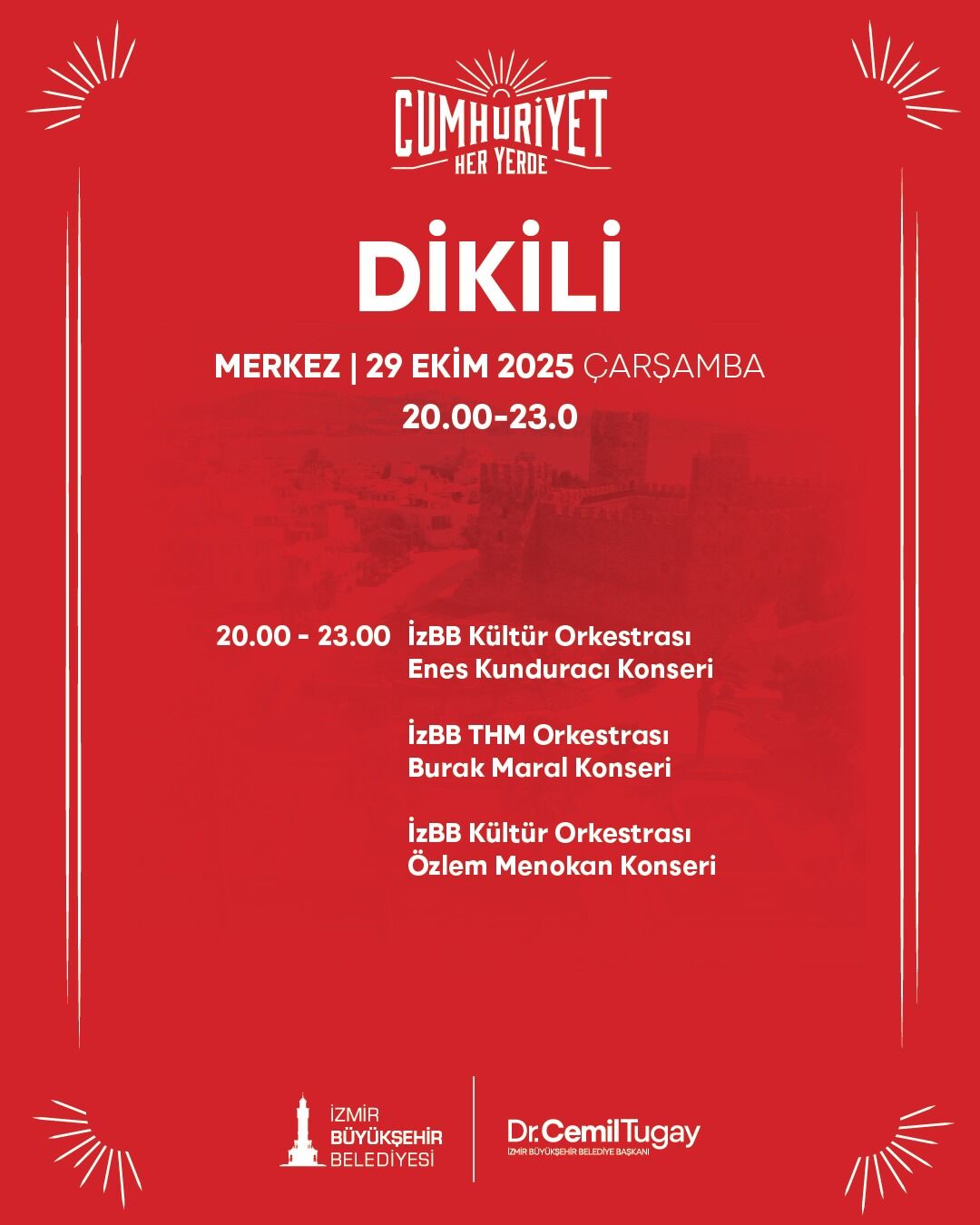 Izmir Büyükşehir Belediyesi Cumhuriyet Her Yerde Etkinlik Takvimi (2)