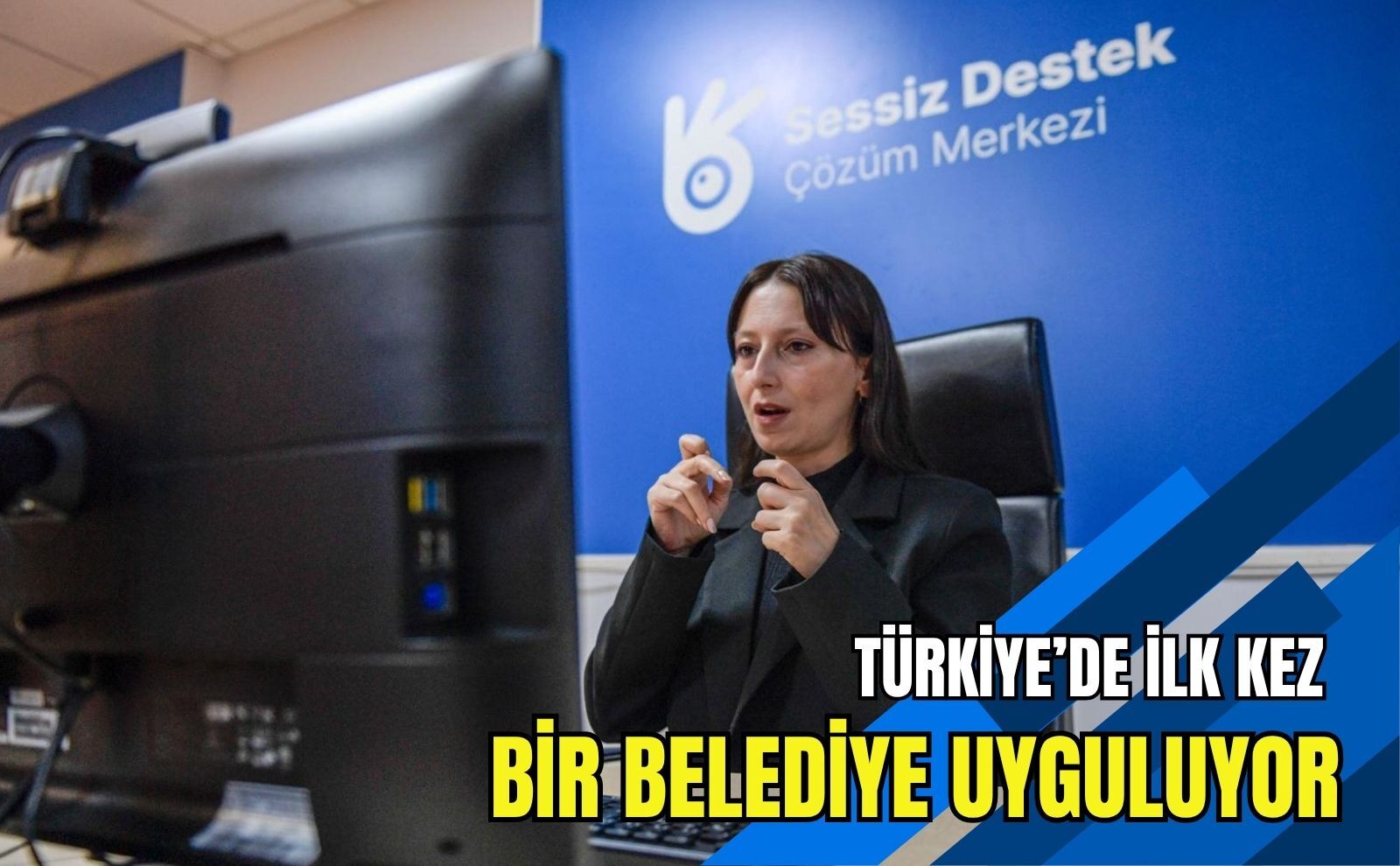 İzmir Büyükşehir'den Örnek Adım Sessiz Destek Çözüm Merkezi Açıldı (1)