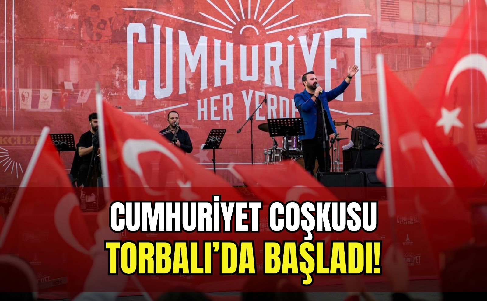 İzmir 'Cumhuriyet Her Yerde' Etkinlikleriyle Kırmızı Beyaza Büründü (1)
