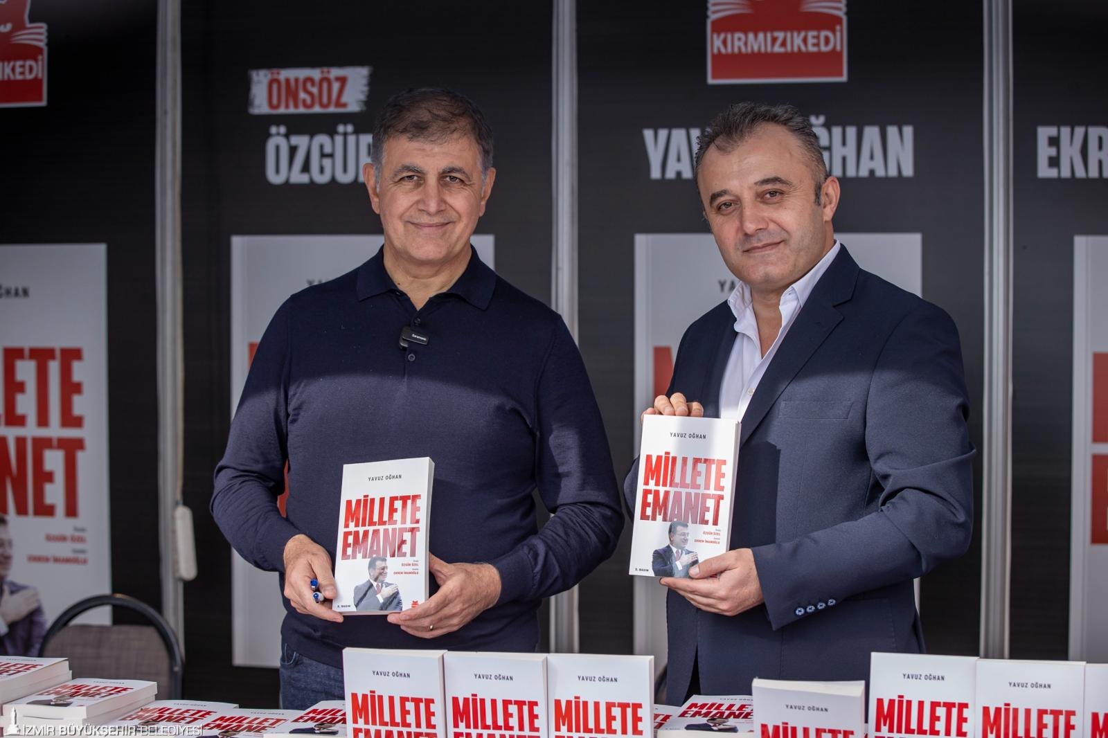 İzmir Kitap Fuarı’nda Tugay’dan İmamoğlu’ya Destek (1)