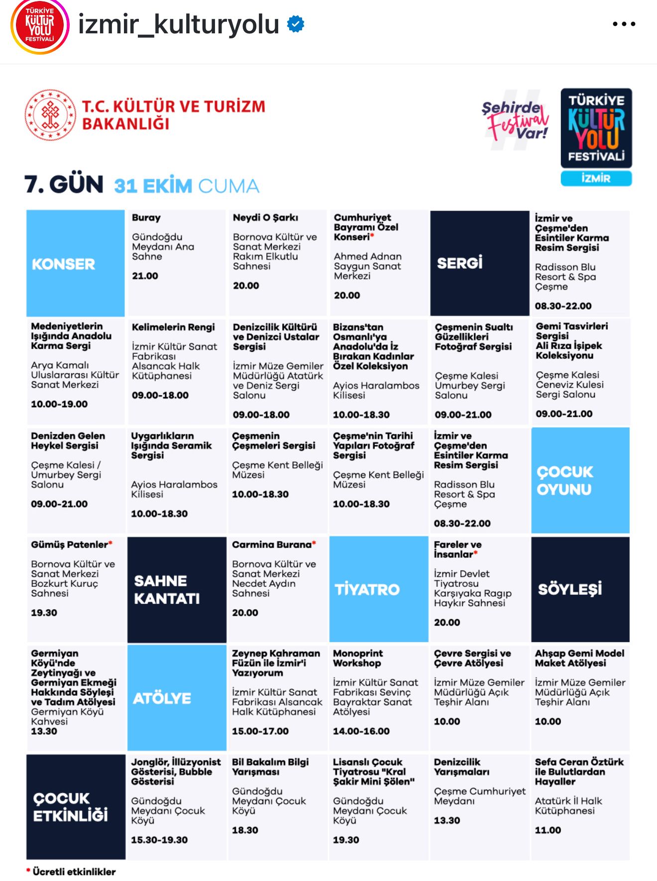 İzmir Kültür Yolu Festivali Başladı Şehir Sanatla Buluştu! İşte Festival Programı (2)