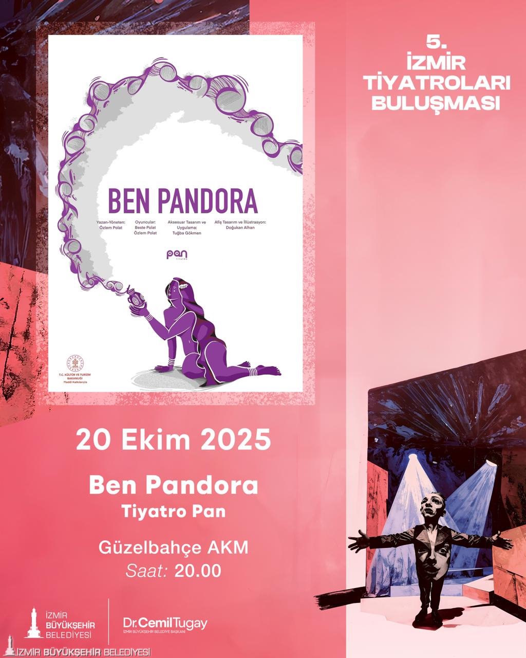 İzmir’de Tiyatro Şöleni Başlıyor! 5. İzmir Tiyatroları Buluşması'nda 16 Oyun Sergilenecek (6)