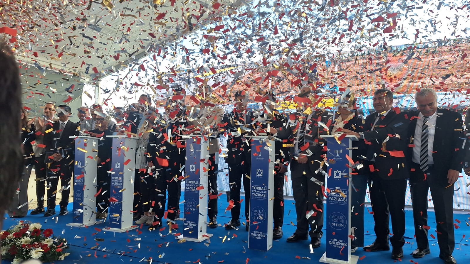 İzmir’in Üçüncü Büyük Atık Su Arıtma Tesisi Hizmete Açıldı 'Türkiye'de Açık Ara Birinci Sıradayız' (5)