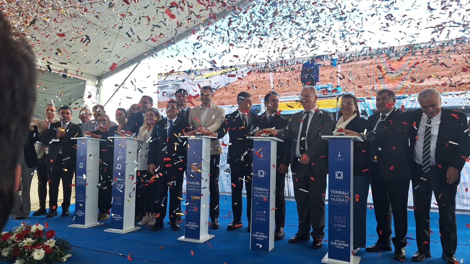 İzmir’in Üçüncü Büyük Atık Su Arıtma Tesisi Hizmete Açıldı 'Türkiye'de Açık Ara Birinci Sıradayız' (6)