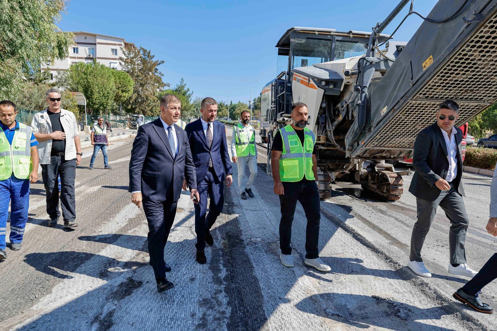 İzmirliler Yenilenen Yolları Konforla Kullanacak! (2)