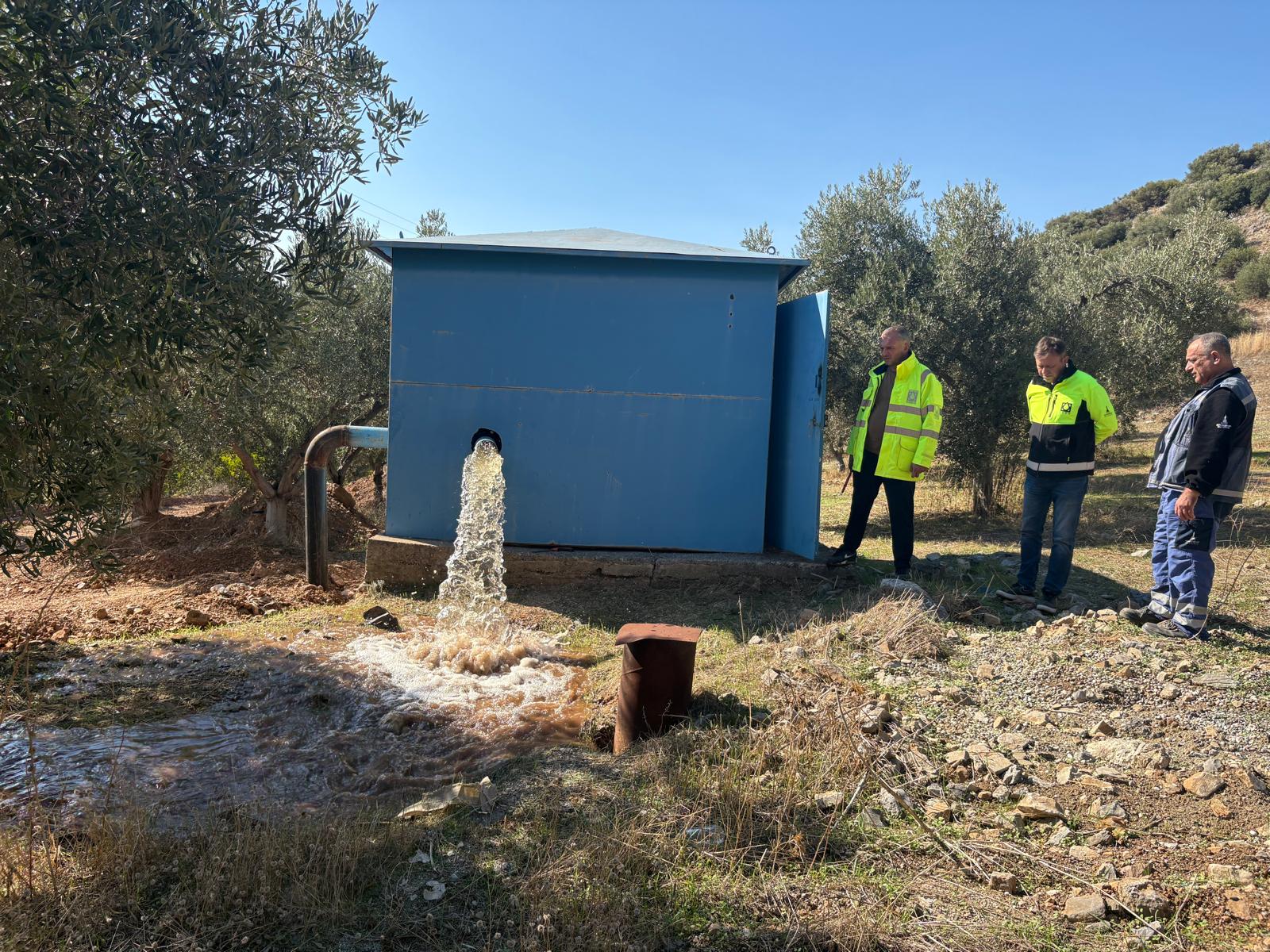 Efes Selçuk’un yeni içme suyu hattı hizmete girdi-1