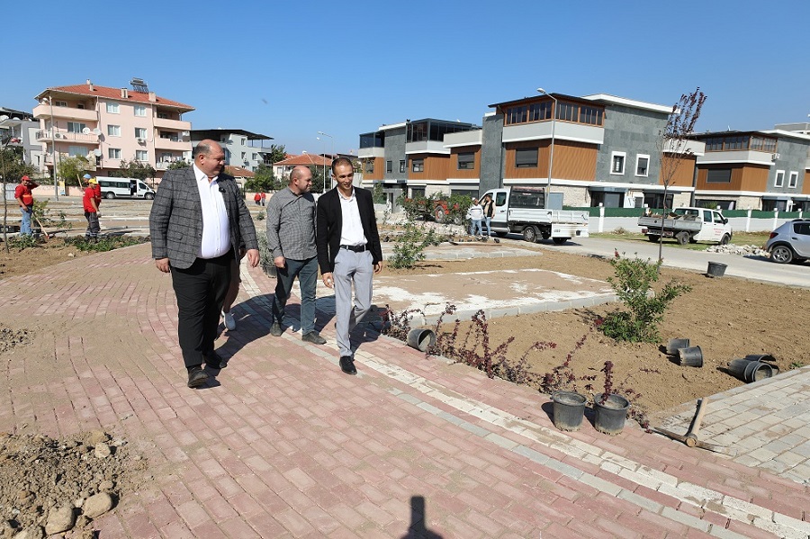 Menderes Belediyesi’nin Pati Park Projesinde Sona Doğru (2)