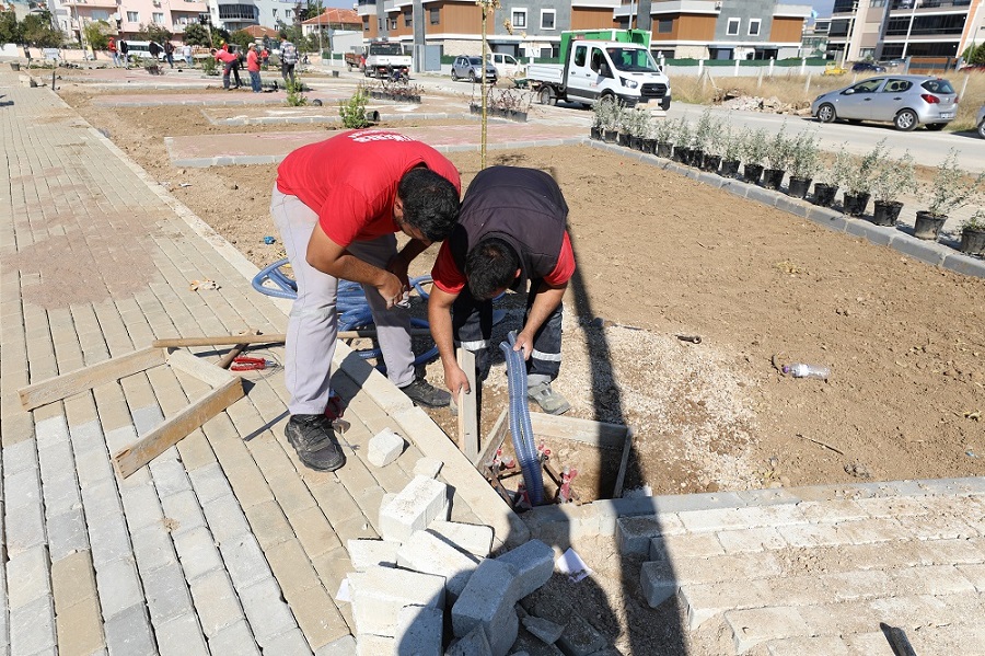 Menderes Belediyesi’nin Pati Park Projesinde Sona Doğru (4)
