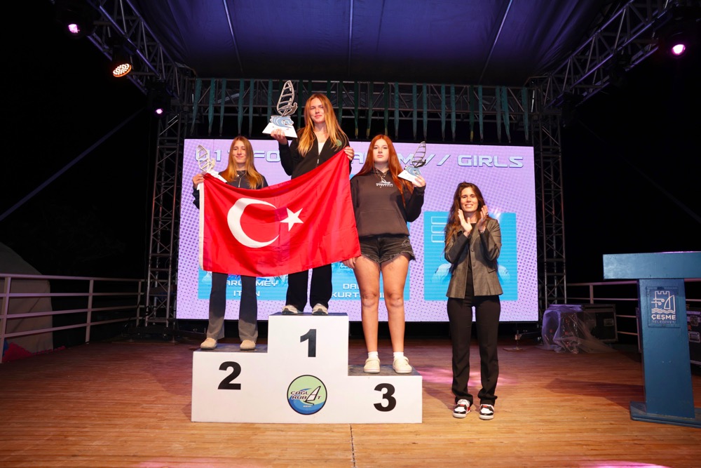 Rüzgar Sörfünün Kalbi Çeşme'de Attı Alaçatı Windfest'te Ödüller Sahiplerini Buldu (3)