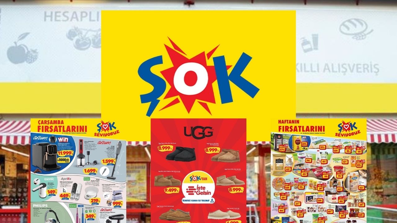 ŞOK Aktüel Katalog 22-28 Ekim: Şarjlı diş fırçası, projeksiyon makinesi ve ugg botlar geliyor!