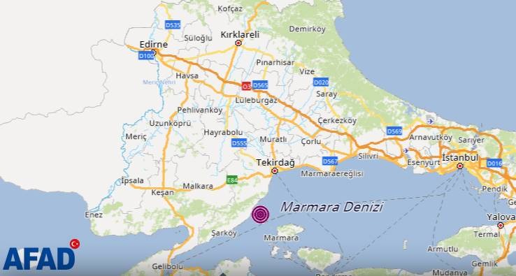 Tekirdağ Deprem 1