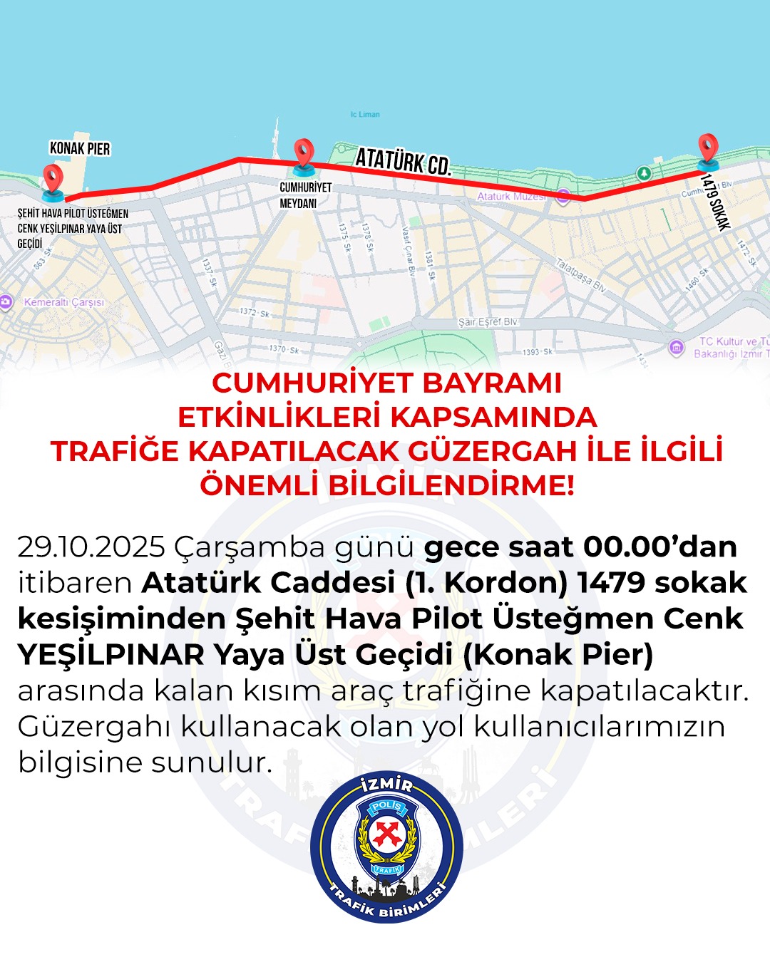 Bayrama özel trafik düzenlemesi: Bu yollara araç girmeyecek!