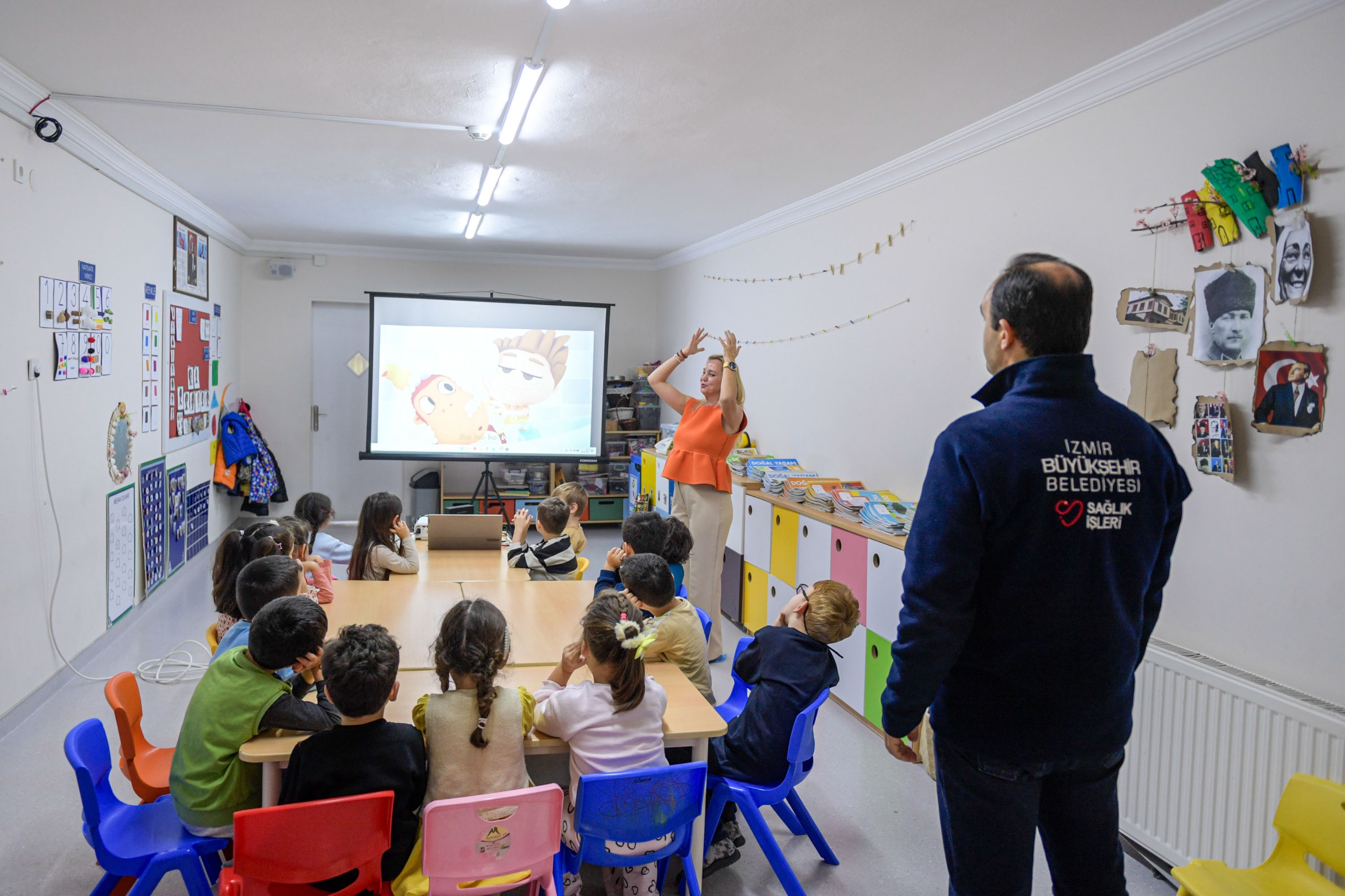 Yuvamız İzmir’de Miniklere Sağlık Ve Güvenlik Dersi (6)