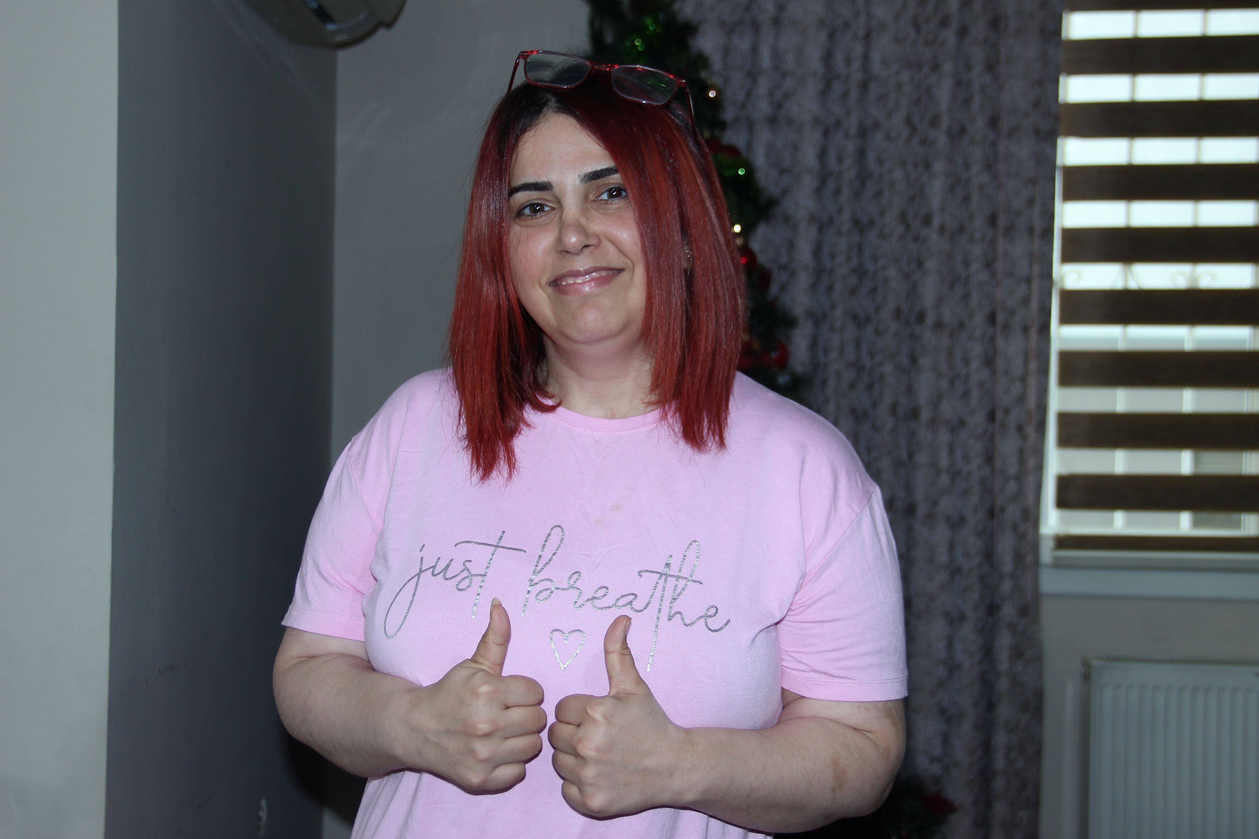 45 Gün Komada Kaldı, 'Yaşayamaz' Dediler İzmirli Anne Yeniden Yürüdü (1)-1