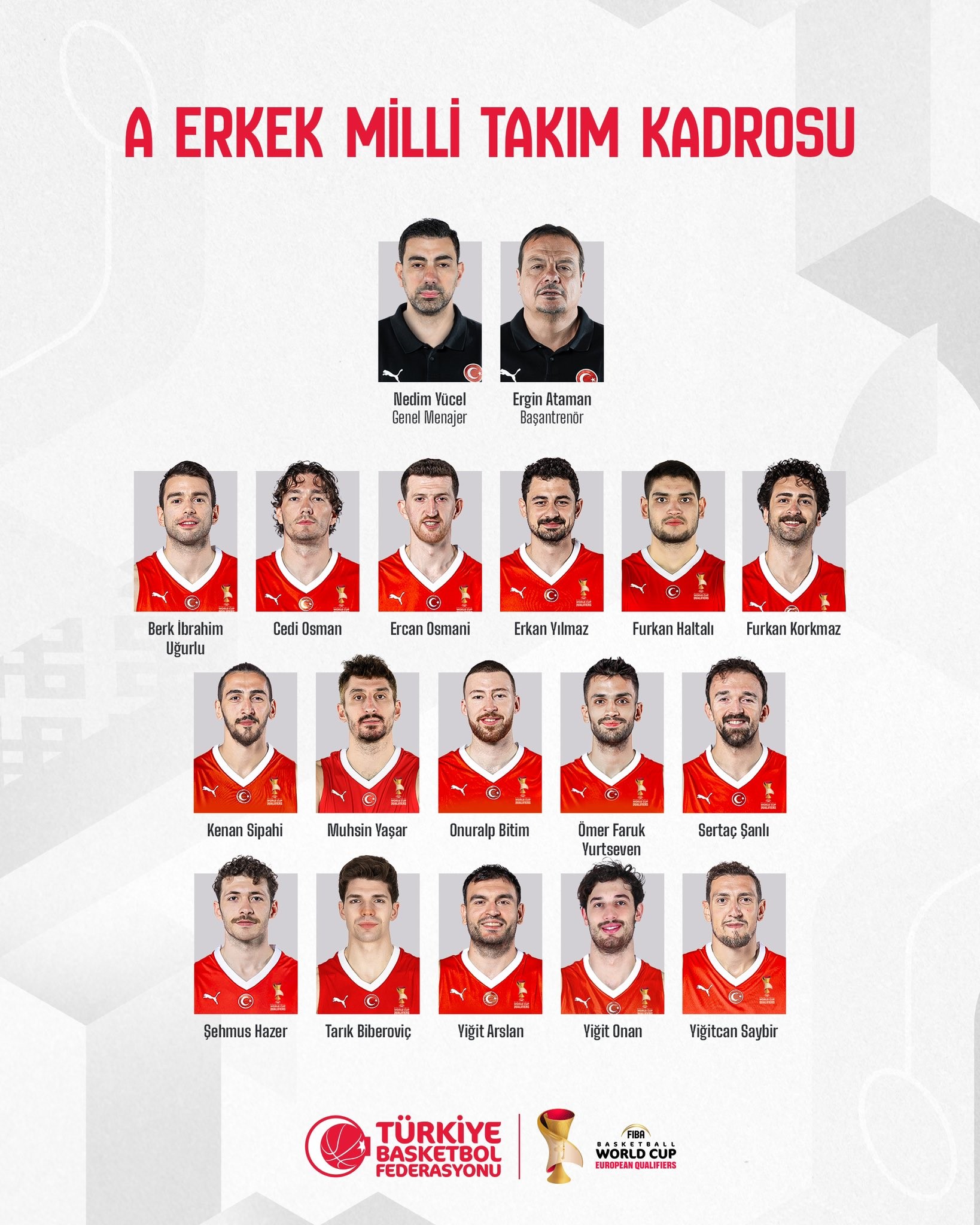A Milli Basketbol Takımı’nın 16 Kişilik Aday Kadrosu Açıklandı2
