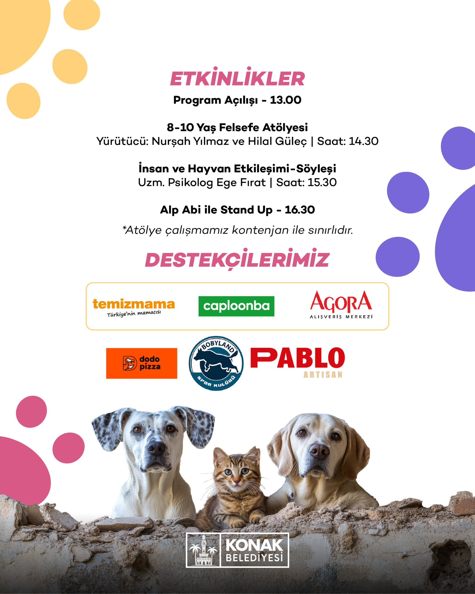 Agora Avm, Minik Patili Dostlarla Buluşma Gününe Ev Sahipliği Yapıyor. Sahiplenmek Isteyenleri, Sürpriz Etkinlikler Ve Sevgi Dolu Anlar Bekliyor!-1