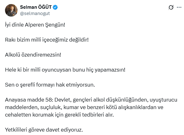 Ak Partili Isimden Alperen Şengün’e Ağır Sözler! Sosyal Medya Ayağa Kalktı2