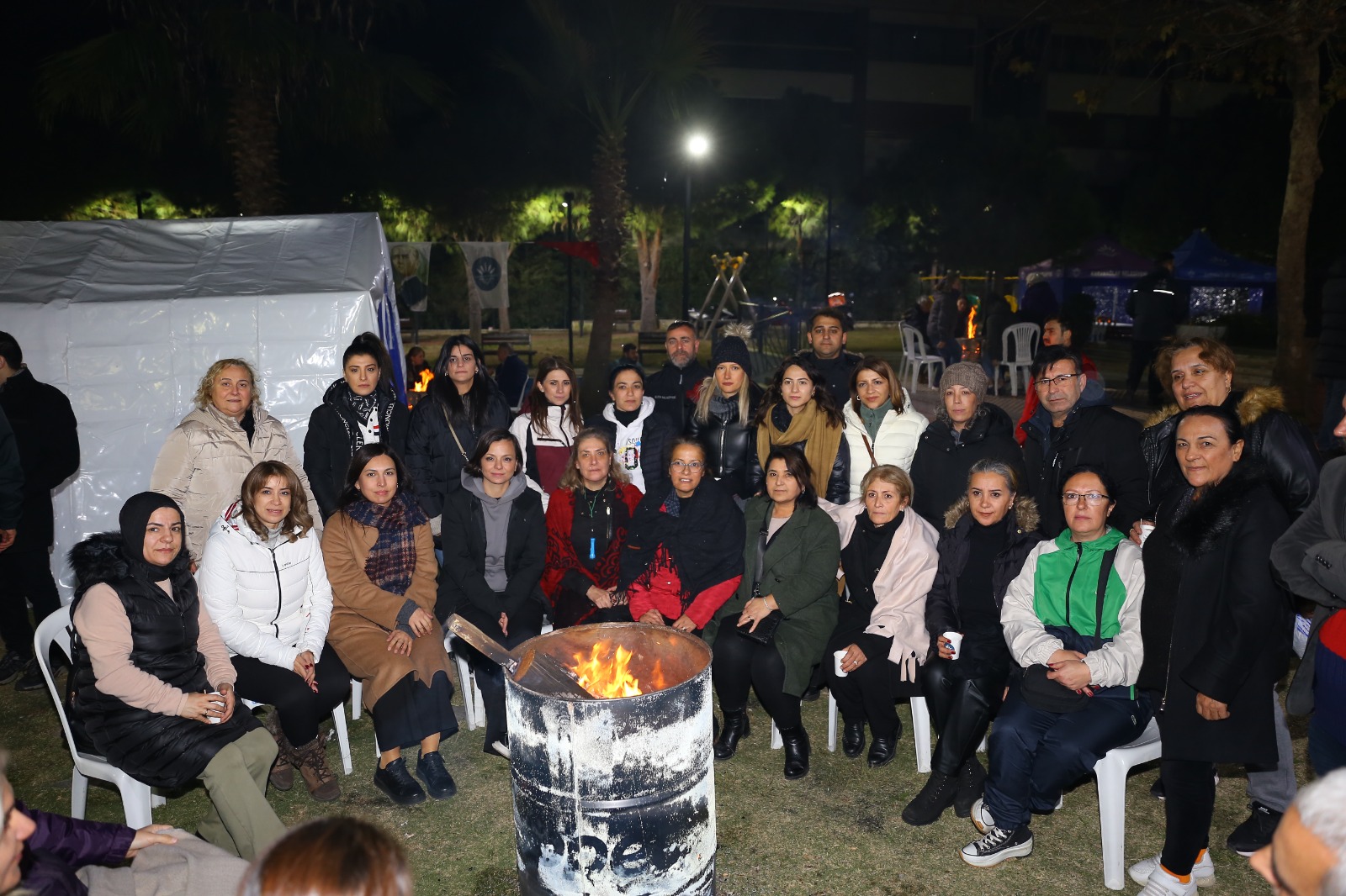 Başkan Kınay Kadına Şiddete Karşı 24 Saat Nöbette (4)