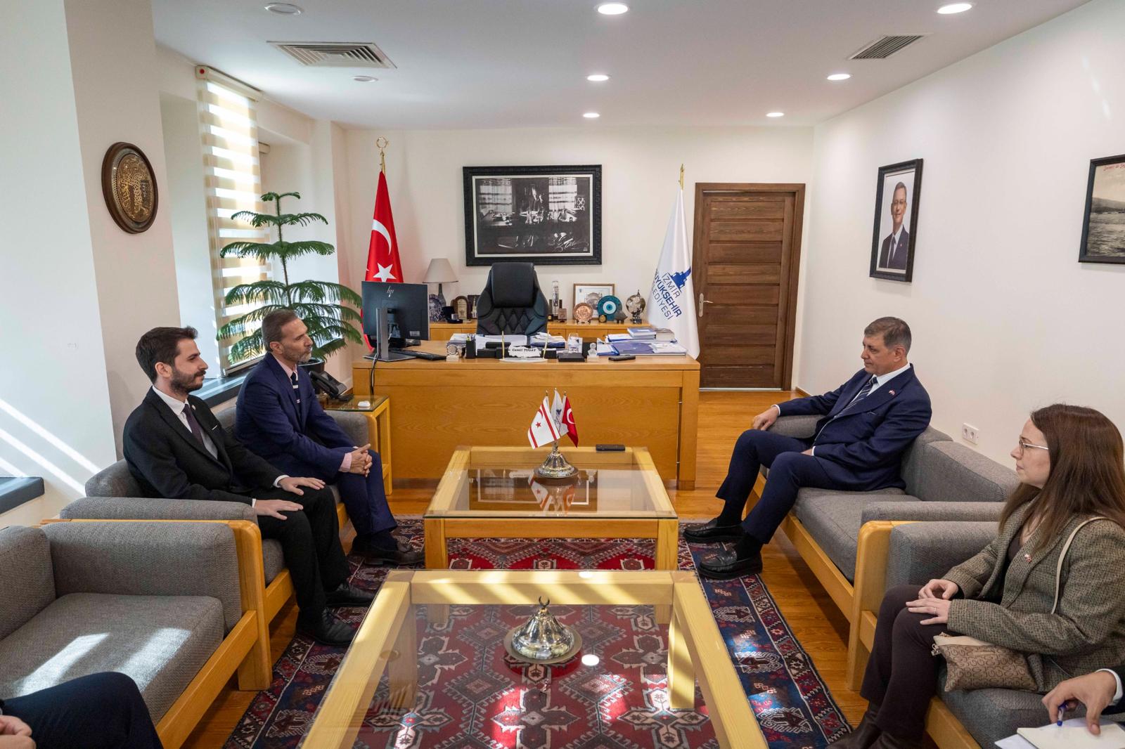 Başkan Tugay Kıbrıs'taki Tüm Belediyelere Desteğe Hazırız (1)