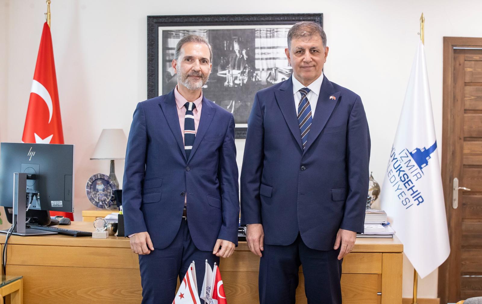 Başkan Tugay Kıbrıs'taki Tüm Belediyelere Desteğe Hazırız (2)