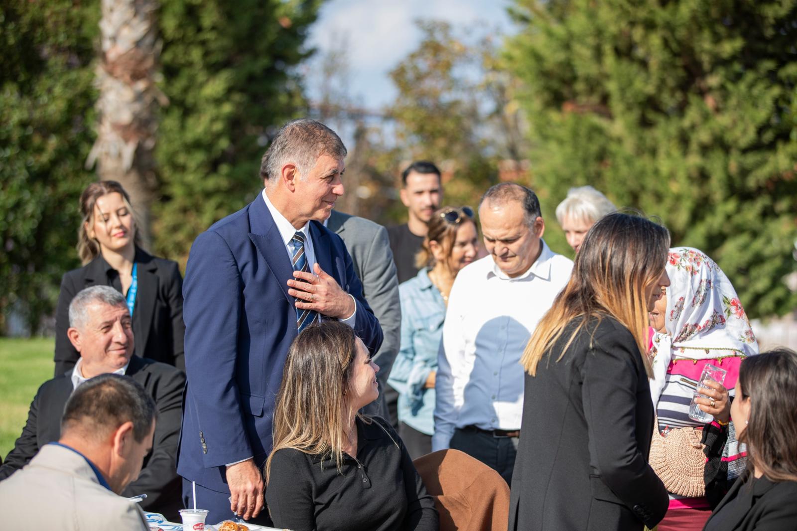 Başkan Tugay, Onur Günay’ın Hayır Yemeğine Katıldı (4)