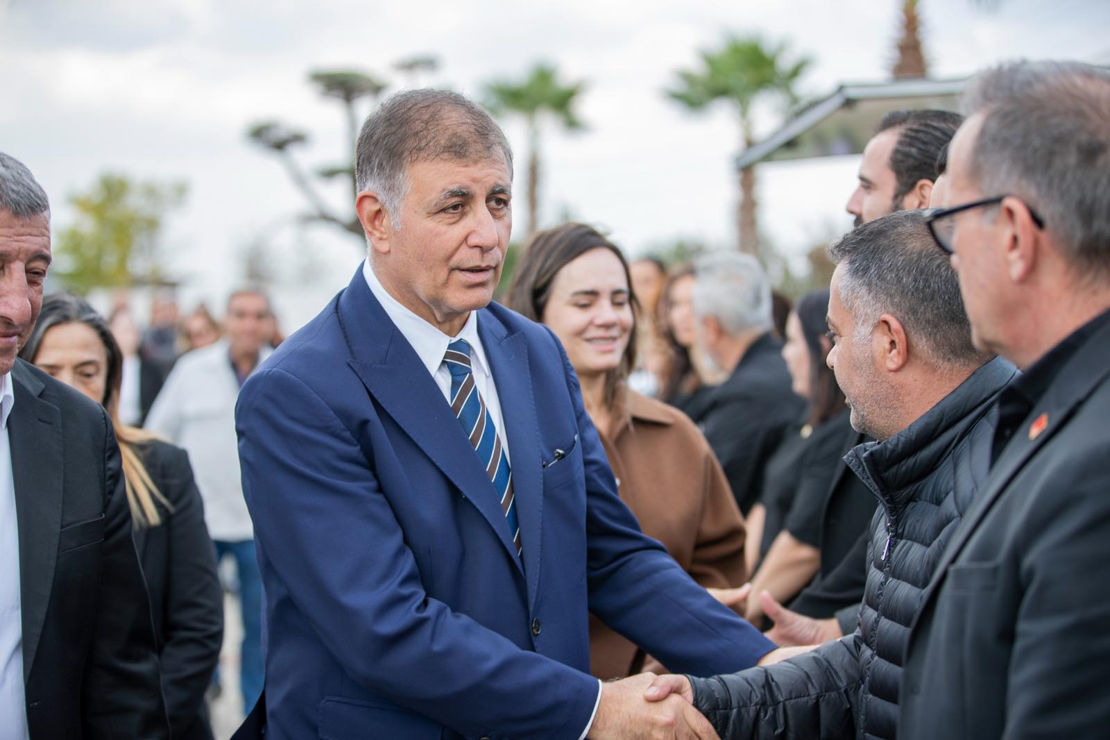 Başkan Tugay, Onur Günay’ın Hayır Yemeğine Katıldı (6)