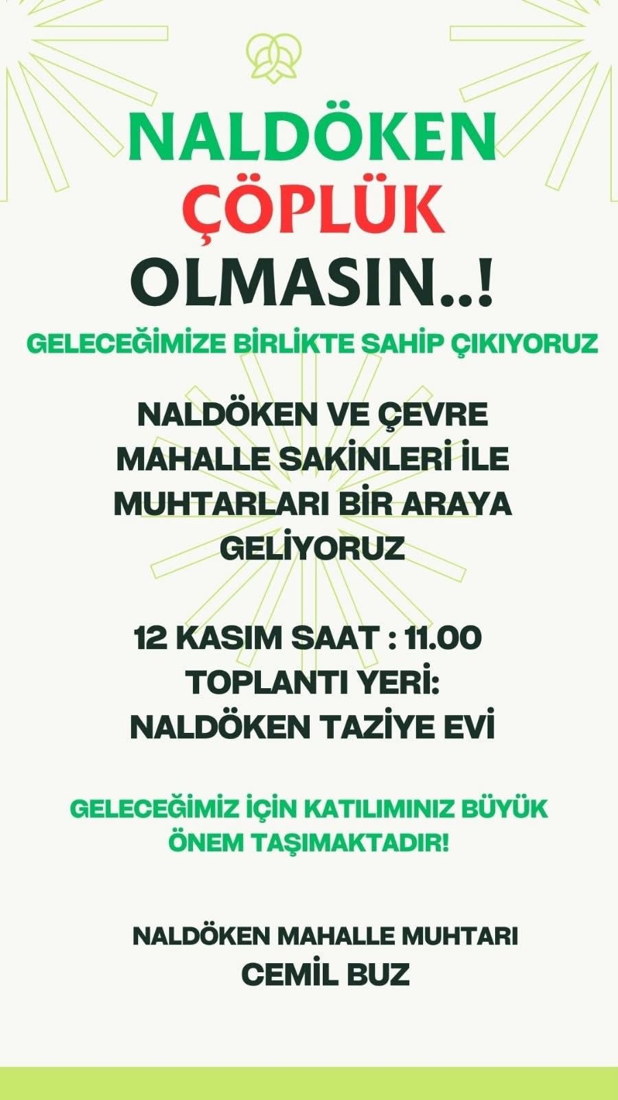 Bornova'da Çöp Isyanı 'Naldöken Çöplük Olmak Istemiyor' (1)-1