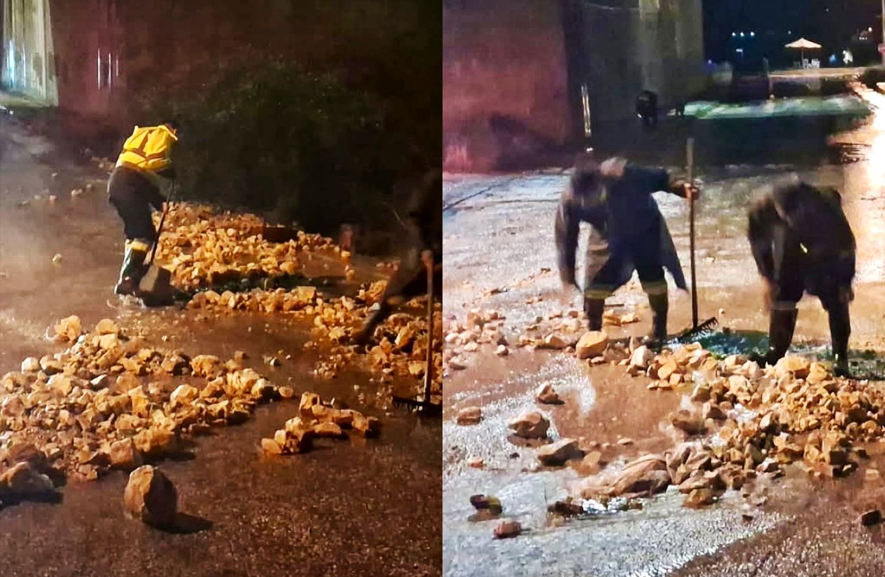 Çeşme’de Bir Aylık Yağış Bir Gecede Düştü! (1)