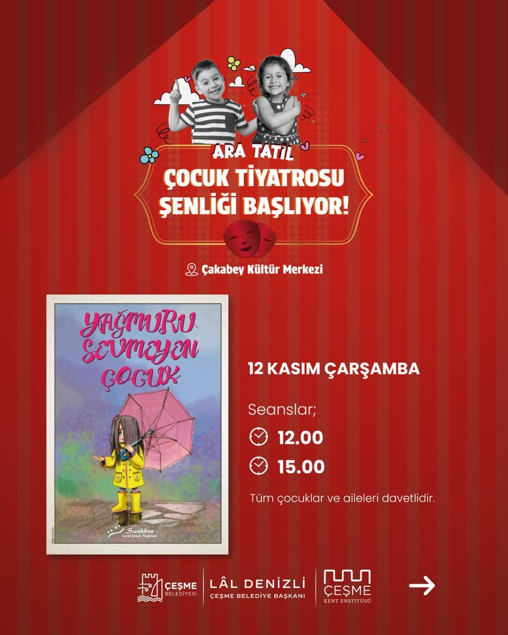 Çeşme’de Çocuklara Tiyatro Dolu Ara Tatil (2)