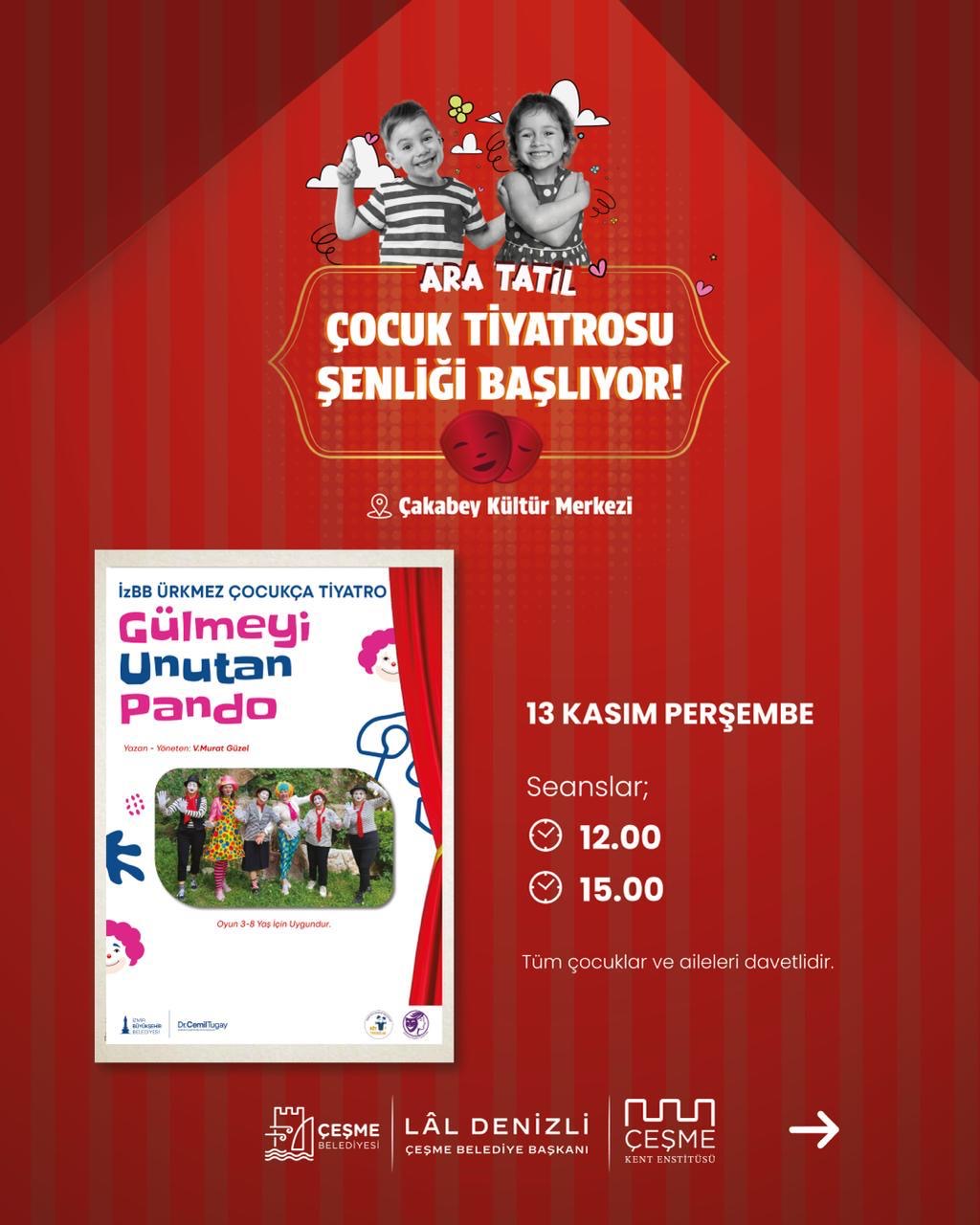 Çeşme’de Çocuklara Tiyatro Dolu Ara Tatil (5)