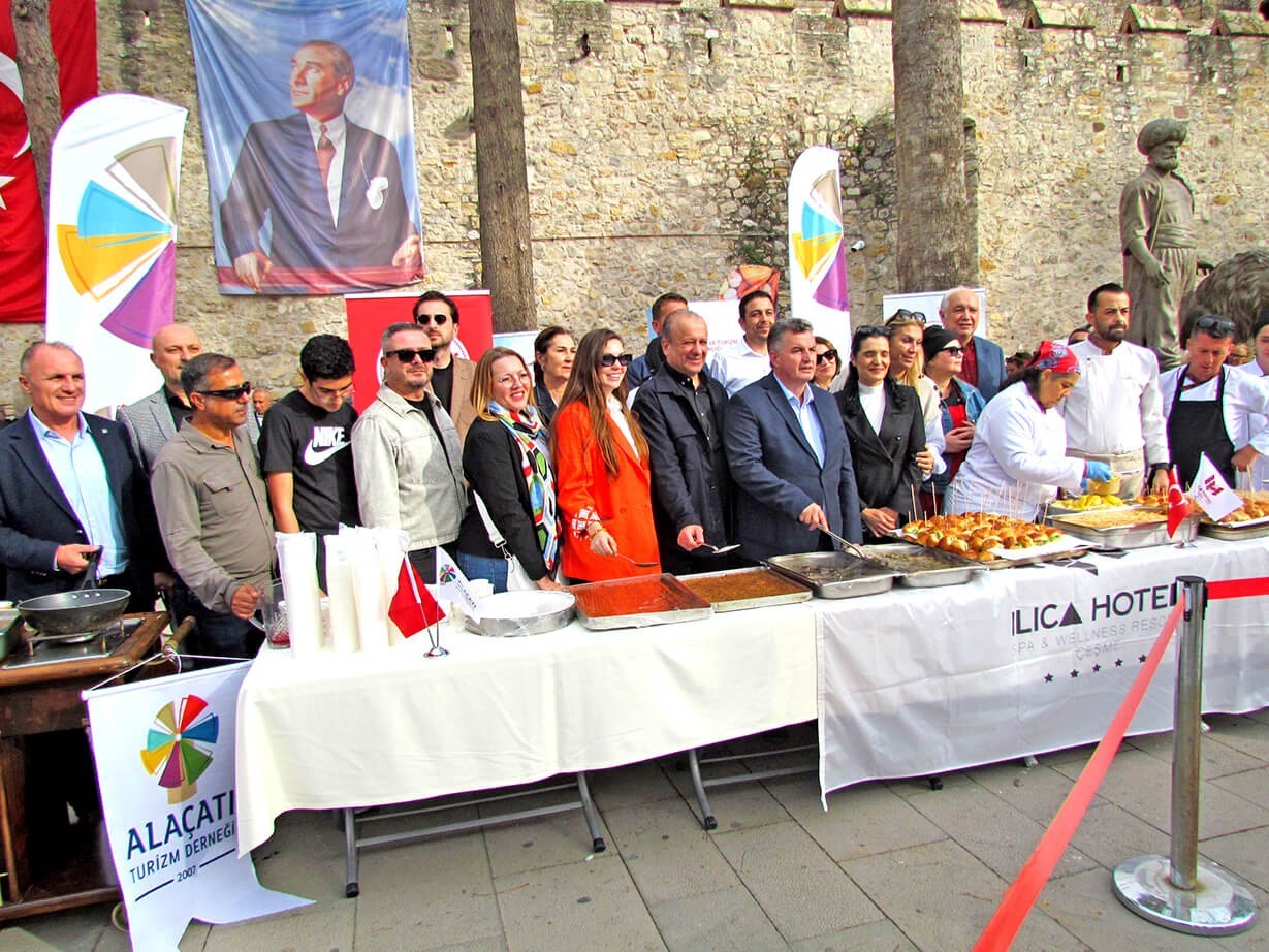 Çeşme’de Gastronomi Rüzgarı Kültür Yolu Festivali’nin Yıldızı Oldu (1)