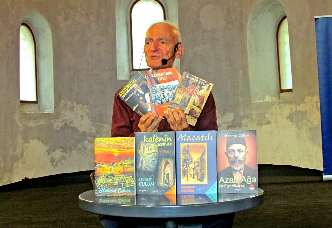 Çeşmeli Yazar Mehmet Culum, Okurlarıyla Buluştu (4)