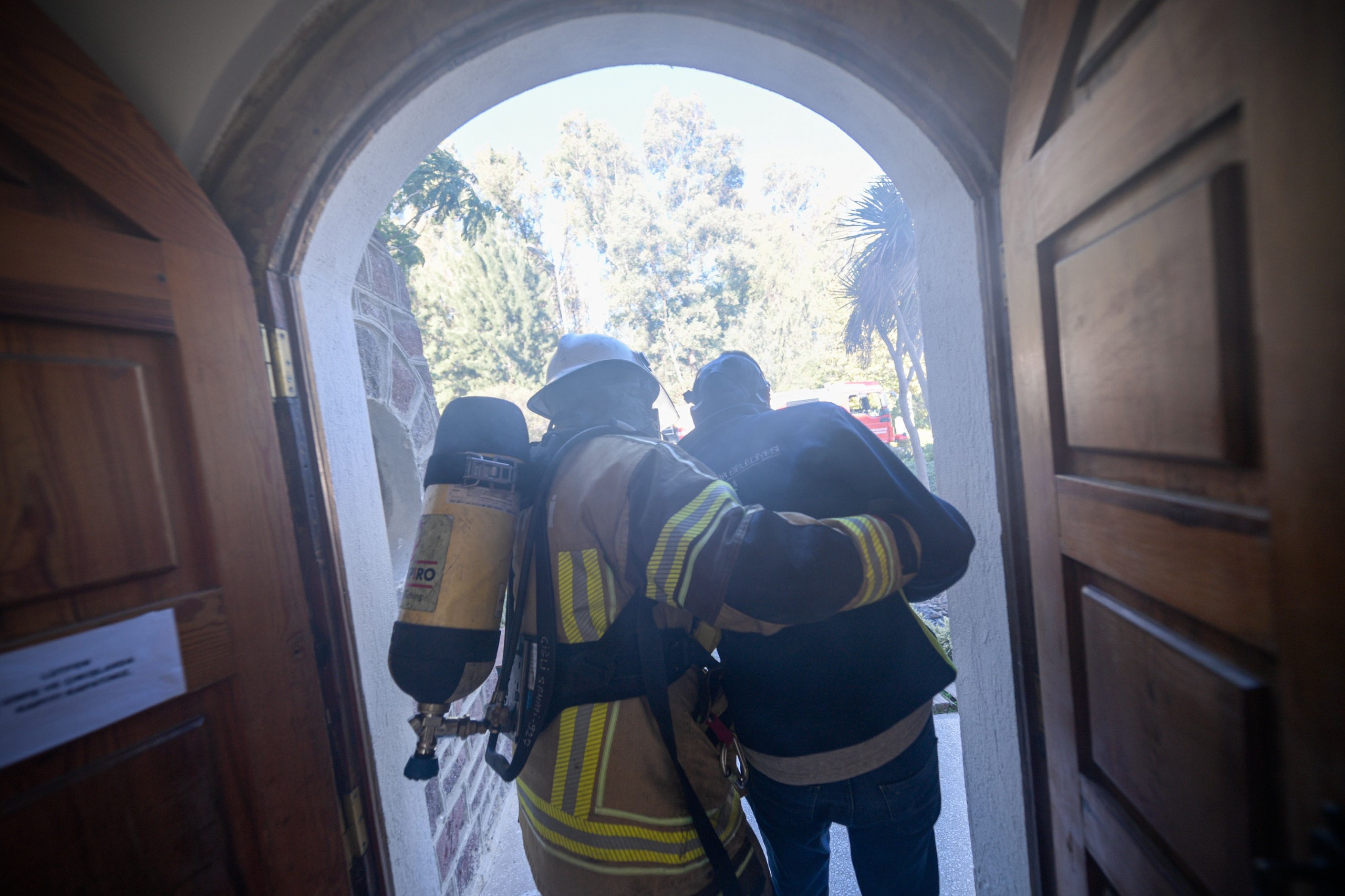 Doğal Yaşam Parkı’nda Şoke Eden Tatbikat (1)