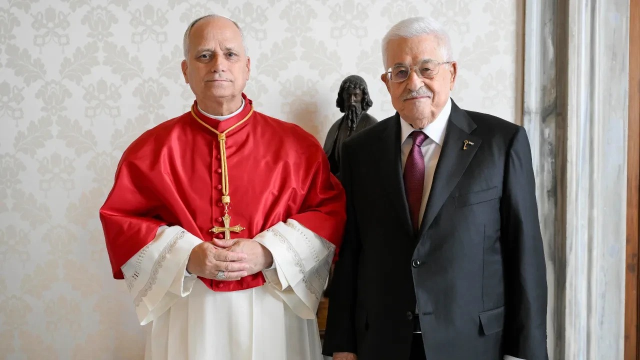 Filistin Devlet Baskani Abbas Va (2)