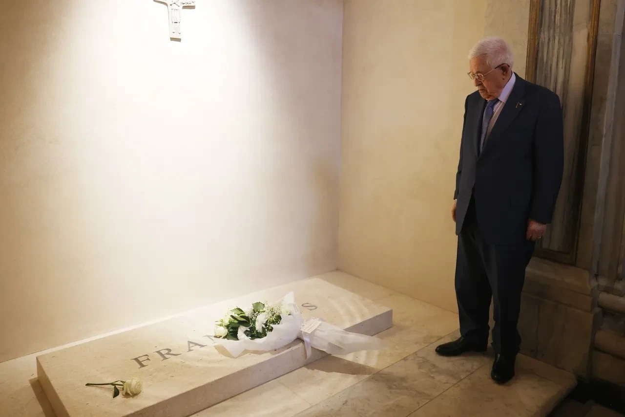 Filistin Devlet Baskani Abbas Va