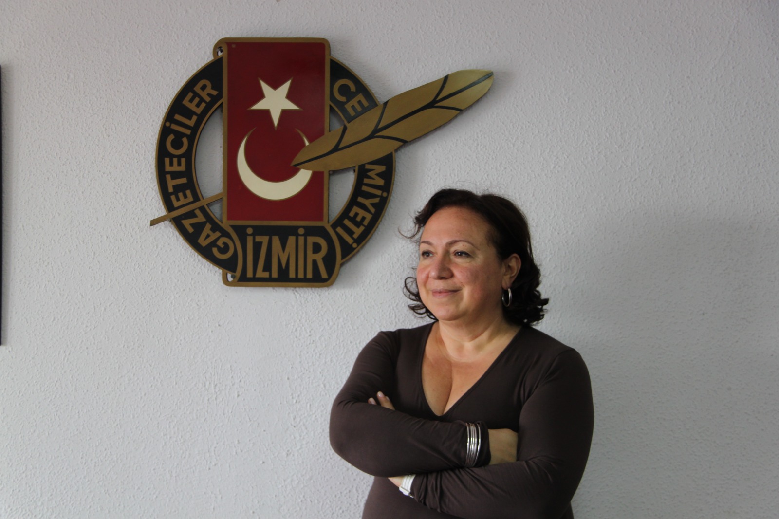 Gazeteci Ümit Alemdaroğlu, İzmir’de Son Yolculuğuna Uğurlandı (1)