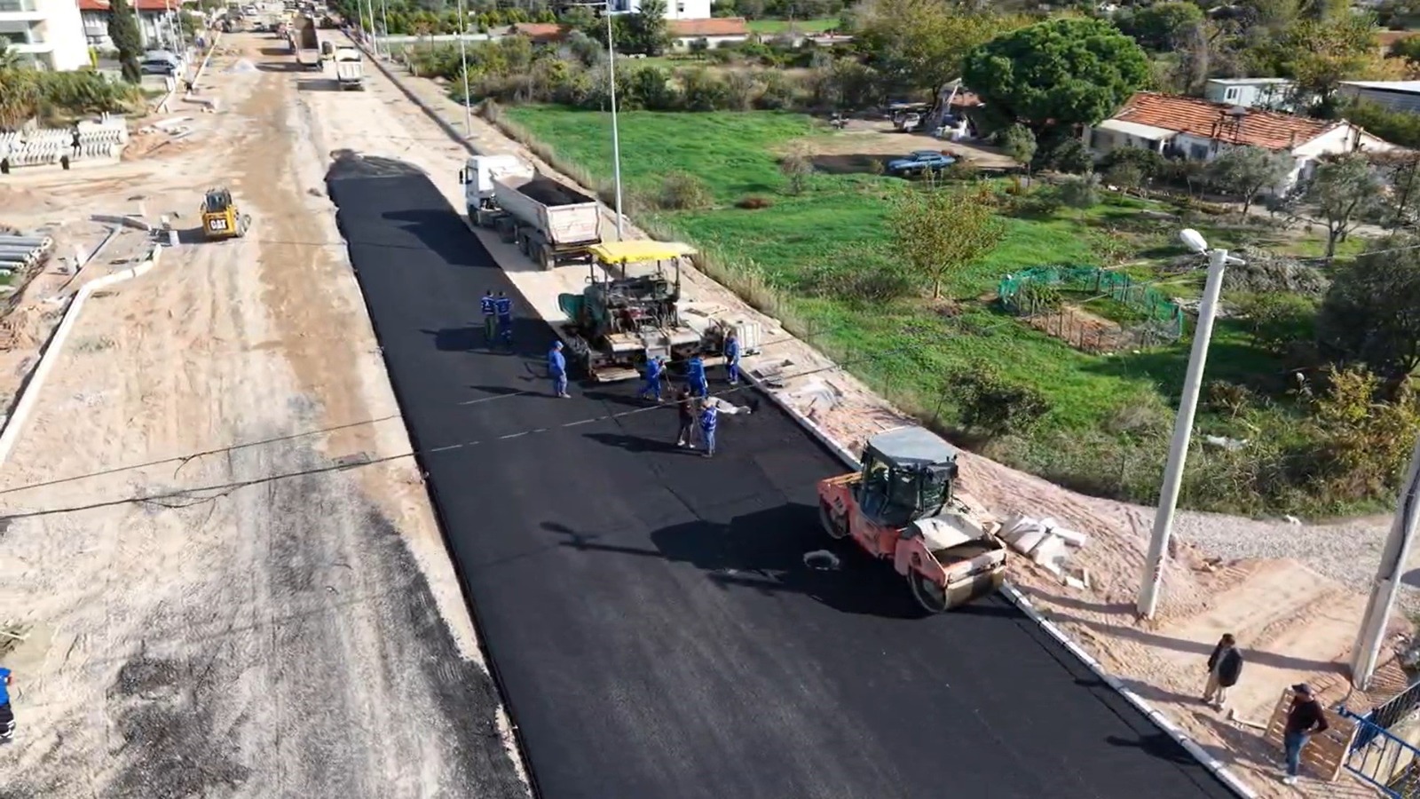 Güzelbahçe Trafiğini Rahatlatacak Yol Açılıyor (1)
