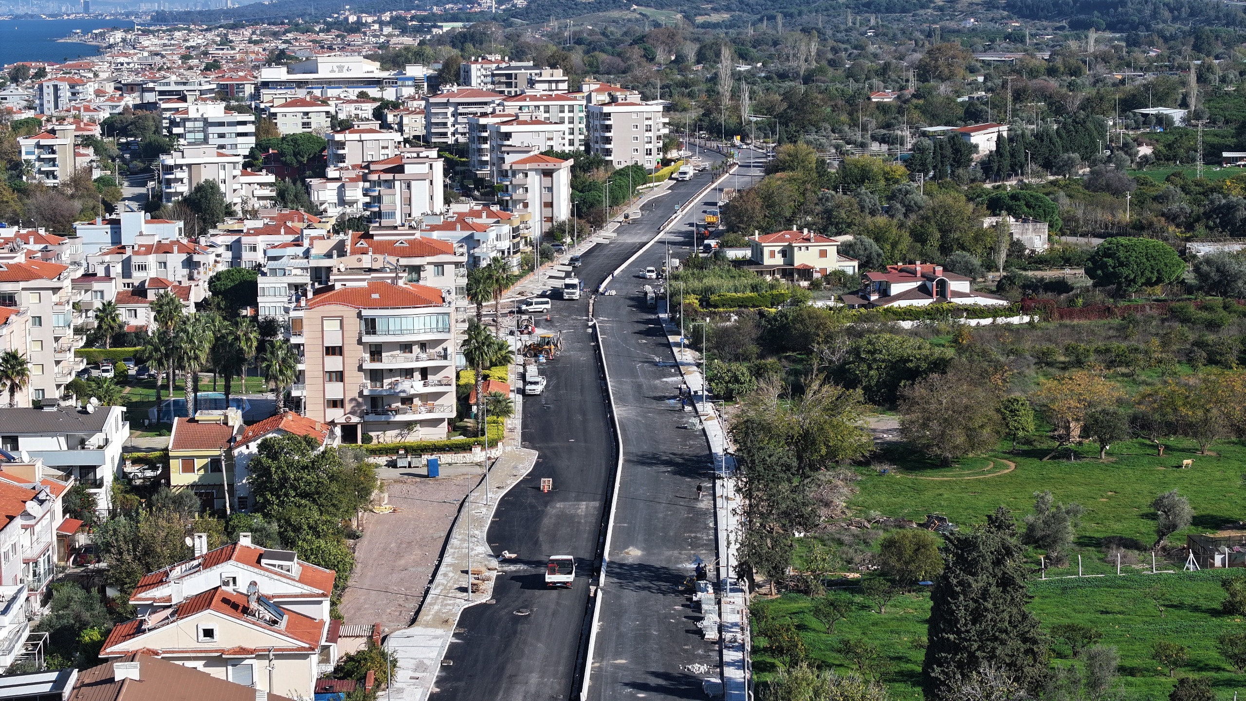 Güzelbahçe Trafiğini Rahatlatacak Yol Açılıyor (2)